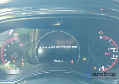 2021 Dodge Durango R/T Awd из США, поврежденный, VIN 1C4SDJCTXMC544387